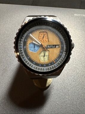 Vintage Paul Frank "Flight"  Steel Chronograph